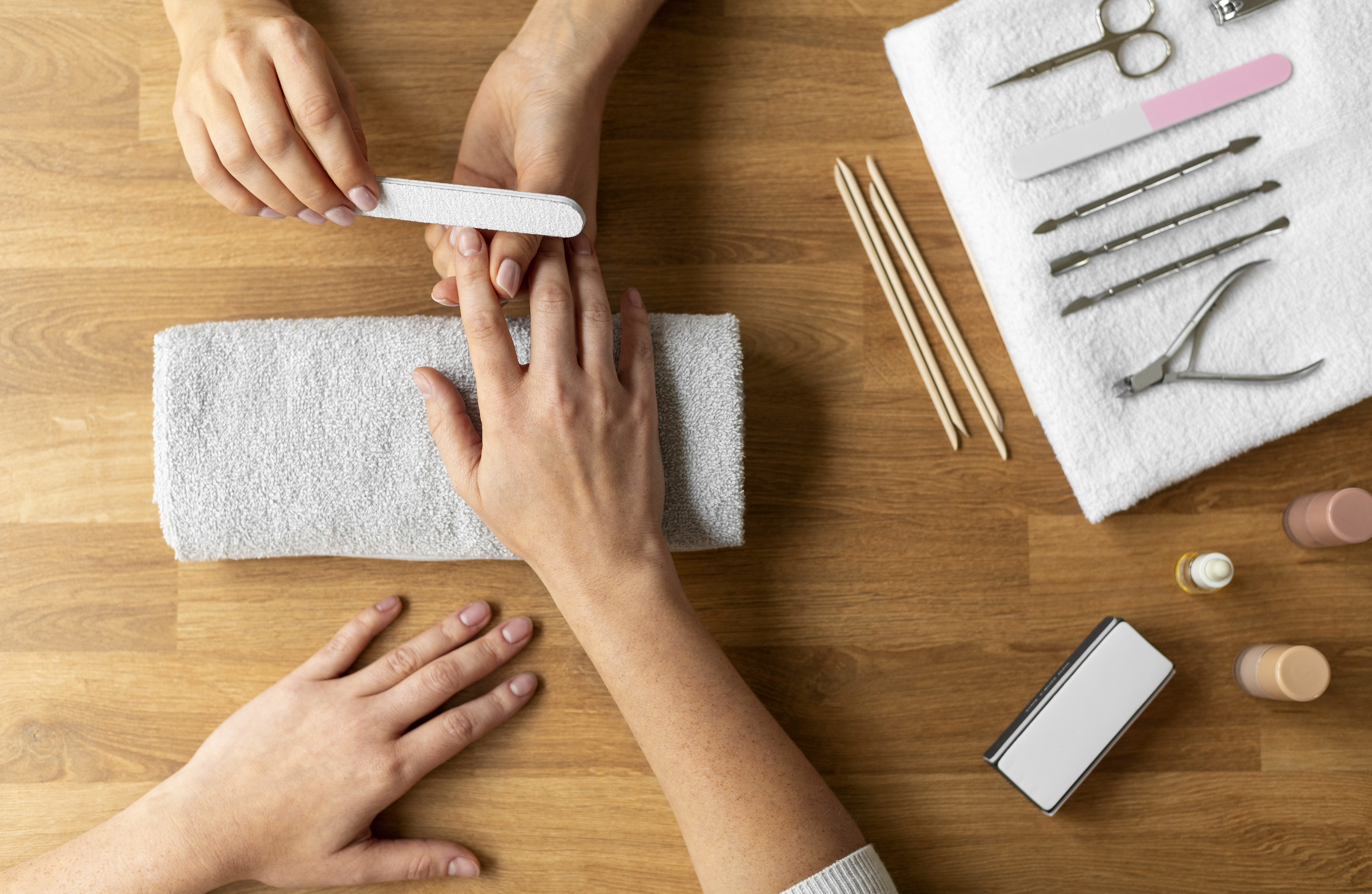 Cuticle Care & Nail Shaping